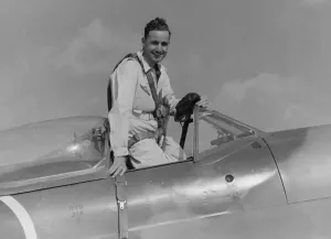 Spitfire Prints: 'Alex Henshaw in Spitfire Print'