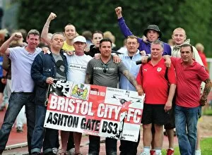 Images Dated 13th July 2010: Bristol City Fans