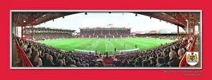Bristol City FC Ashton Gate Match in Action Framed Print Bristol City FC Ashton Gate Match in Action Framed Print