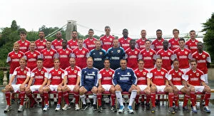 Images Dated 31st July 2013: Bristol City Team Photo 2013 / 14