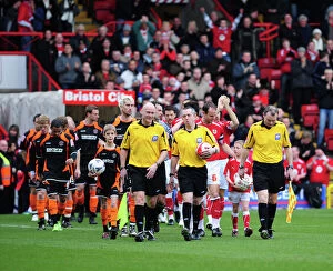 Images Dated 28th February 2009: Bristol City V Blackpool
