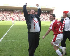 Gary Johnson Print (Bristol City FC Promotion)