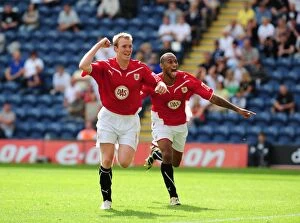 Images Dated 8th August 2009: Preston North End V Bristol City