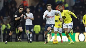 Ben Pearson On The Ball Against Blackburn Rovers Ben Pearson On The Ball Against Blackburn Rovers