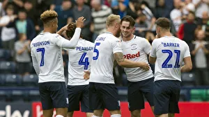 Browne Is Congratulated For Goal Browne Is Congratulated For Goal