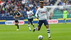 32 Red Collection: Callum Robinson On The Ball At Deepdale