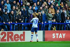 North End Gallery: Callum Robinson Celebrates In Front Of Rovers Fans