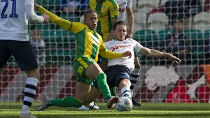 DK - PNE v West Brom, Ben Davies, Home Kit (5) DK - PNE v West Brom, Ben Davies, Home Kit (5)