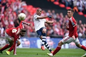 Preston North End Gallery: Jermaine Beckford Scores His Second Goal At Wembley