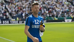 Paul Gallagher Wearing The PNE Training Top Paul Gallagher Wearing The PNE Training Top