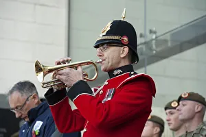 PNE Remembers As A Bugler Plays The Last Post PNE Remembers As A Bugler Plays The Last Post