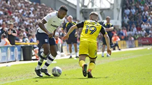 PNE v Burton Albion, Darnell Fisher PNE v Burton Albion, Darnell Fisher