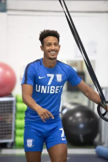 Training Ground Smiles For Callum Robinson Training Ground Smiles For Callum Robinson