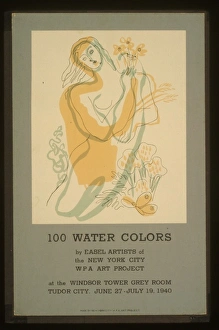 100 water colors by easel artists of the New York City WPA A 100 water colors by easel artists of the New York City WPA A