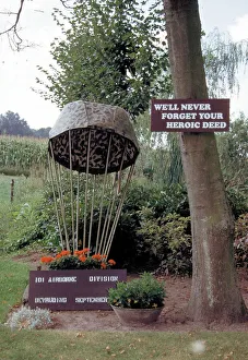 101st Airborne Division Memorial Parachute, Paulushoeve 101st Airborne Division Memorial Parachute, Paulushoeve