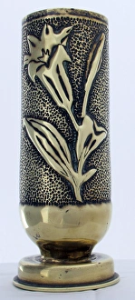 18 pounder shell case made into a vase 18 pounder shell case made into a vase