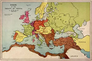 Time Gallery: 1815 Europe Map