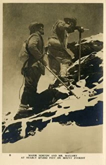 Mount Gallery: 1922 British Mt Everest Expedition - Norton and Mallory