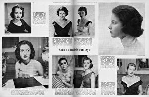 Presentation Gallery: The 1958 Season - Debutantes to make their curtsey
