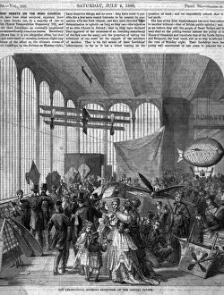 Collected Gallery: 1st Aeronautical Exhibition - Crystal Palace 1868