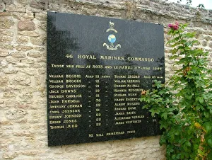 46 Royal Marines Commando Memorial Rots Normandy 46 Royal Marines Commando Memorial Rots Normandy