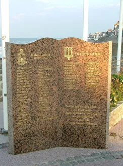 48 Royal Marine Cdo & Civil Victims Memorial, St Aubin 48 Royal Marine Cdo & Civil Victims Memorial, St Aubin