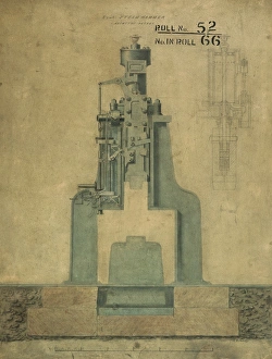 5 cwt steam hammer, J Nasmyths patent 5 cwt steam hammer, J Nasmyths patent
