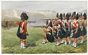 Images Dated 9th May 2013: The 93rd Sutherland Highlanders at the Battle of Balaclava
