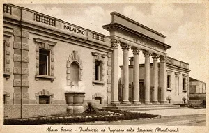 Abano Terme, Italy - Imposing entrace to the Ancient Springs Abano Terme, Italy - Imposing entrace to the Ancient Springs