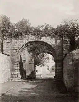 The abbey gate, Hexham, Northumerland The abbey gate, Hexham, Northumerland