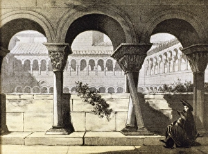 Abbey of Santo Domingo de Silos. Cloister. Castile and Leon Abbey of Santo Domingo de Silos. Cloister. Castile and Leon