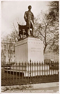 Stands Gallery: Abraham Lincoln Statue, Westminster, London