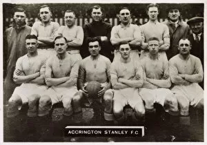 Captain Gallery: Accrington Stanley FC football team 1936