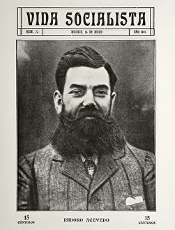 ACEVEDO, Isidoro (1867-1952). Spanish writer ACEVEDO, Isidoro (1867-1952). Spanish writer