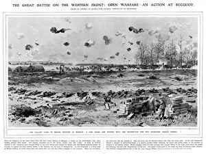 Huts Gallery: An action at Bucquoy, Western Front 1918