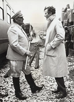 Actor Hein Riess (Left) Playing Reichmarschall Hermann G?