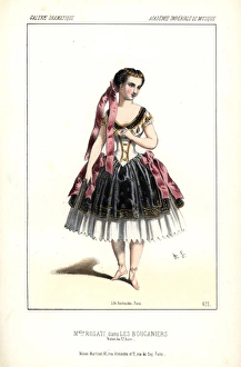Actress and courtesan Mlle Alphonsine as Pouponetta Actress and courtesan Mlle Alphonsine as Pouponetta