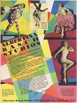 Images Dated 18th October 2014: Advert for Albertina Rasch dance studios (1928)