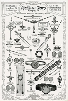 Advert for Alexander Clark, jewellery 1912 Advert for Alexander Clark, jewellery 1912