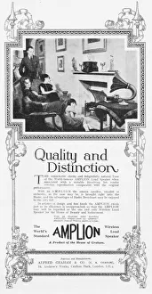 Advert for Amplon wireless loud speaker, a product Advert for Amplon wireless loud speaker, a product