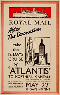 Advertisement for Atlantis cruise to northern capitals Advertisement for Atlantis cruise to northern capitals