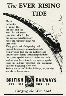 Loads Gallery: Advert for British Railways 1943