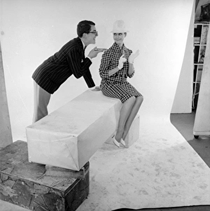 <b class=qtipBold><figcaption>Advertisement for Crunchie Bar</figcaption></b><br>Advertisement for Crunchie Bar -- male and female models posing. 1959<br><em>© The Colin Sherborne Collection/Mary Evans Picture Library</em> Advertisement for Crunchie Bar