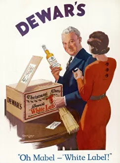 Drink Collection: Advert for Dewars Whisky