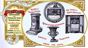 Advert, Dobbie, Forbes & Co, Ironfounders, Scotland Advert, Dobbie, Forbes & Co, Ironfounders, Scotland