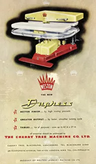 Weston Gallery: Advertisement for Dupress Laundry Press