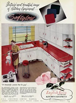 Advert for English Rose kitchens 1952 Advert for English Rose kitchens 1952