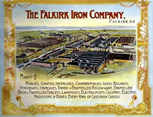 Advert, The Falkirk Iron Company, Falkirk, Scotland Advert, The Falkirk Iron Company, Falkirk, Scotland