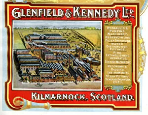 Manufacturing Gallery: Advert, Glenfield & Kennedy Ltd, Kilmarnock, Scotland