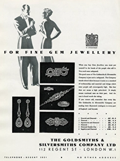 Advert for The Goldsmiths & Silversmiths Company 1937 Advert for The Goldsmiths & Silversmiths Company 1937